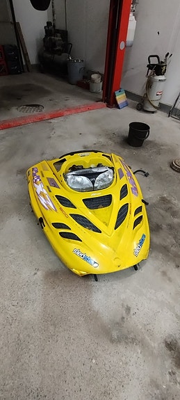 Skidoo mxz 600 -96 osia