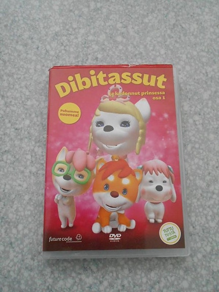 Dibitossut ja kadonnut prinsessa dvd