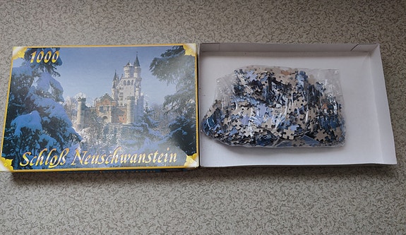 Puzzle palapeli 1000 palaa Saksa Linna