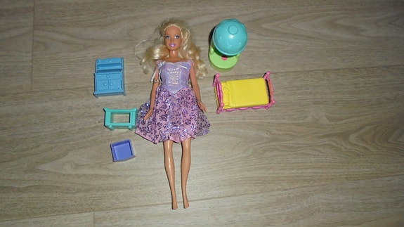 Mattel Barbie ja tarvikkeita