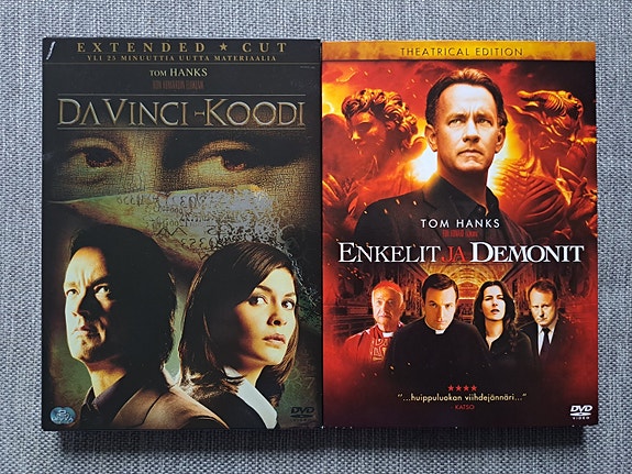 Da Vinci -Koodi & Enkelit ja Demonit dvd