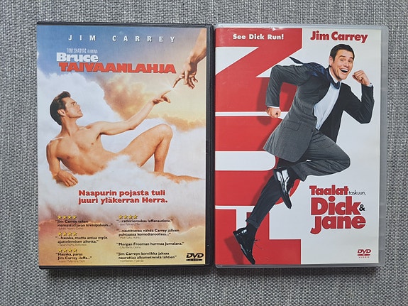 Jim Carrey dvd-elokuvat