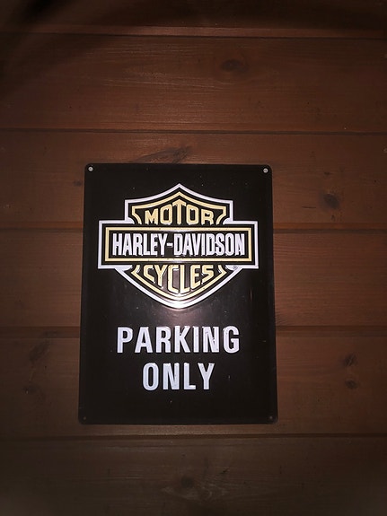 HD, harley davidson peltikyltti 30x40cm