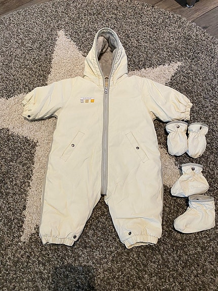 Timberland -talvihaalari koko 68cm + asusteet