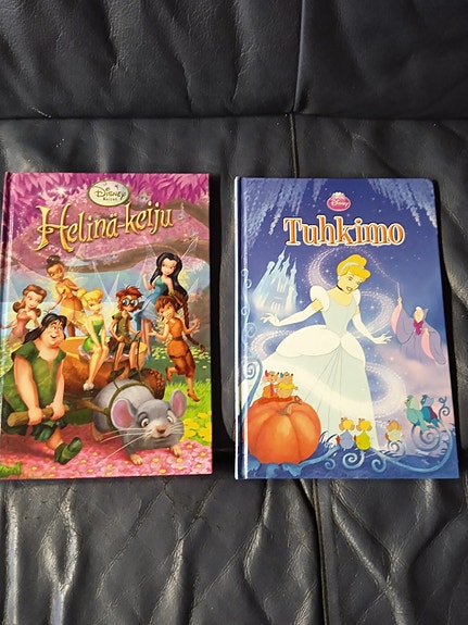 Uudet Disney Helinä- Keiju ja Tuhkimo kirjat
