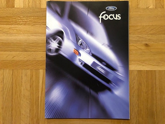 Esite Ford Focus mk1 vuodelta 1998/1999