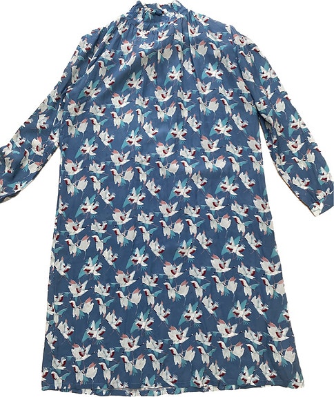 Tanskalainen design 100%silkki mekko kokoa 34-36