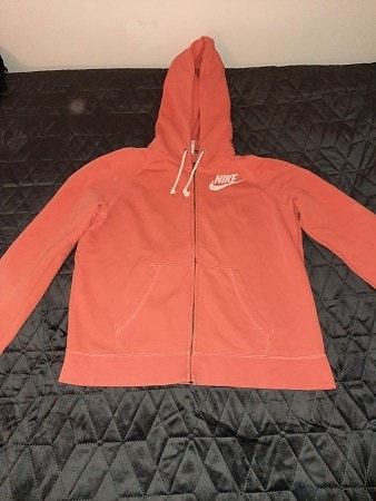Oranssi Nike huppari koko L