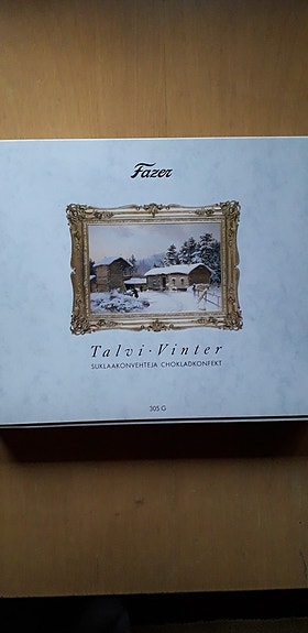Fazer suklaa-laatikko