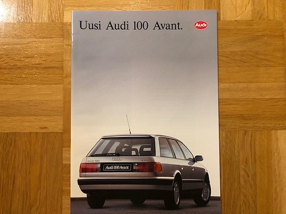 Esite Audi 100 Avant C4 vuodelta 1991/1992 VAG