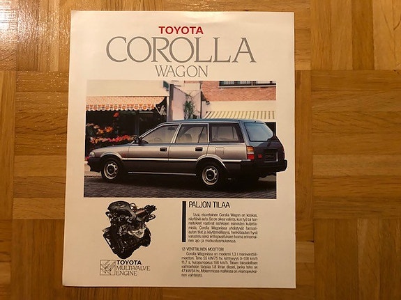 Esite Toyota Corolla Wagon, 1987