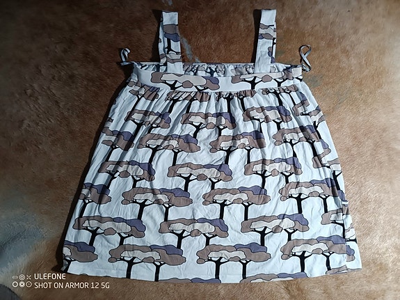 Marimekko XL trikoo toppi taskut
