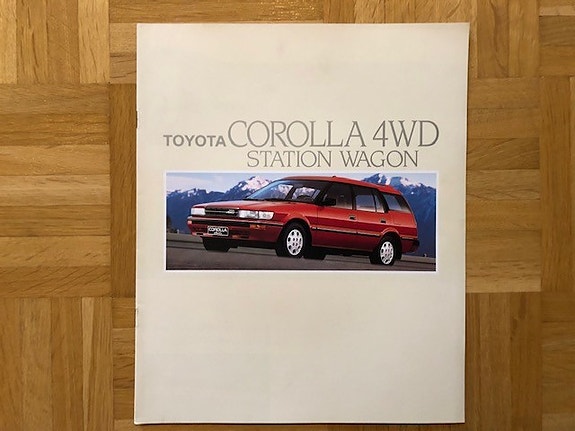 Esite Toyota Corolla 4WD Sportswagon 1988
