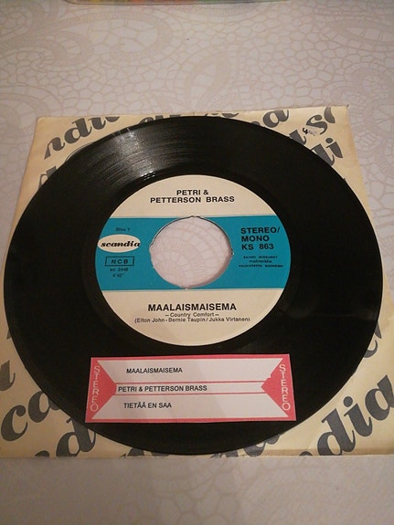 Petri & Petterson Brass 7" Maalaismaisema