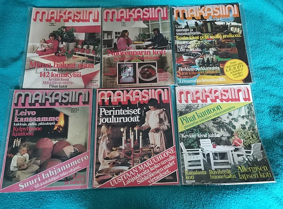 Makasiini lehtiä