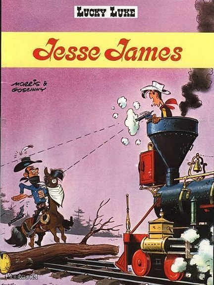 Lucky Luke, Jesse James -sarjakuvakirja