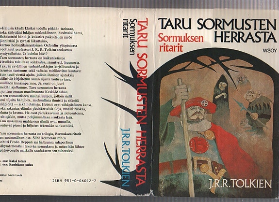 Tolkien:Taru sormusten herrasta 1 - 3, WSOY 1981-8