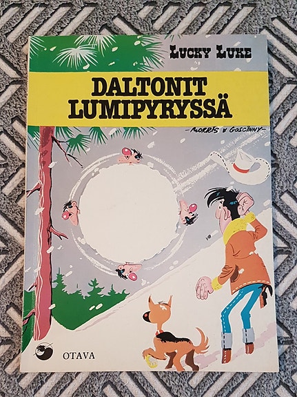 Lucky Luke - Daltonit lumipyryssä 1. painos