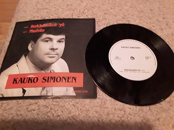 Kauko Simonen 7" Rakkauden yö / Muisto