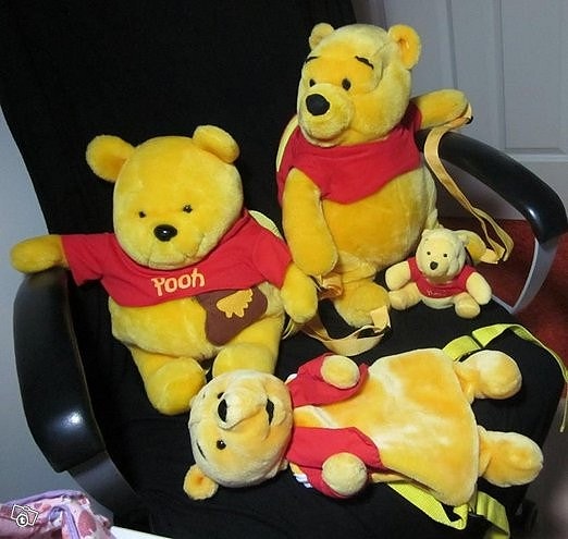 Nalle Pooh. Pehmoja