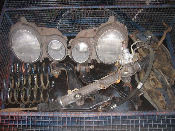 MB W210 S210 irto-osia (alustaan, ym.)