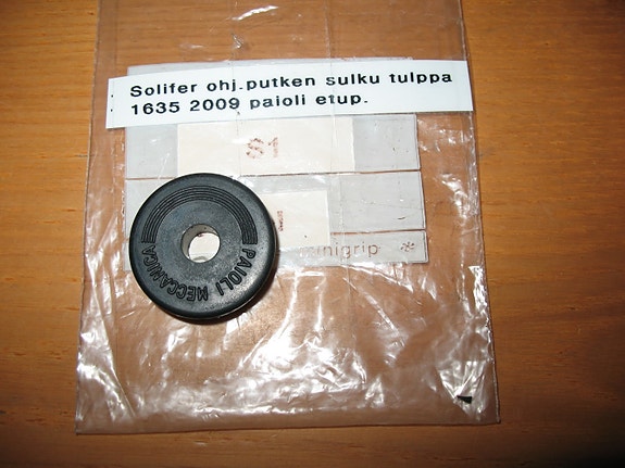 Suzuki S1,Paioli etup.Ohj.putken sulku-tulppa(NOS