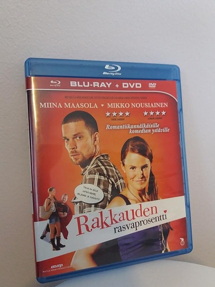 Blu-ray + dvd rakkauden rasvaprosentti
