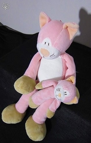 Dinglisar ja Teddykompaniet. Kissa-pehmolelut.