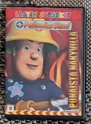 Palomies sami punaista näkyvillä dvd