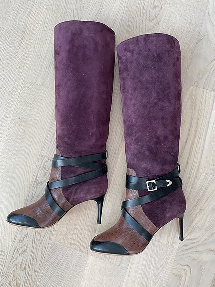 Rebecca Minkoff saappaat nahkaa 37