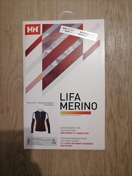 Myynti Helly hansen merinovilla paita koko XL