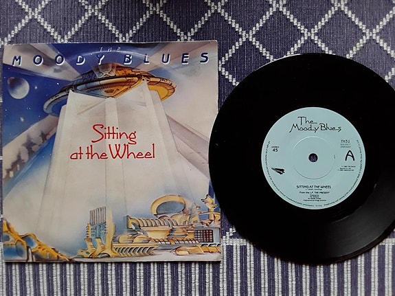 The Moody Blues 7" Sitting at the wheel