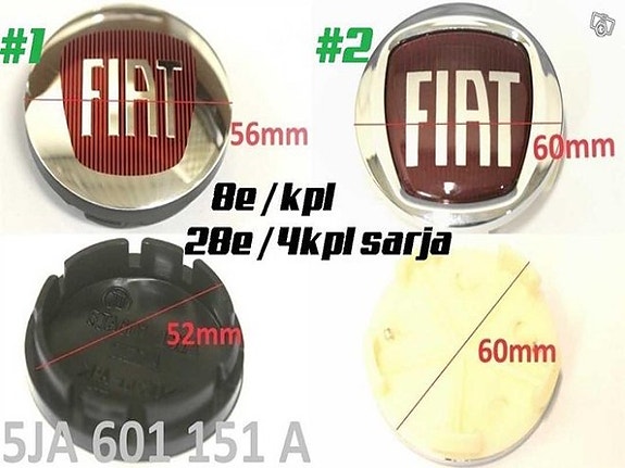 Fiat vannekeskiöitä 1