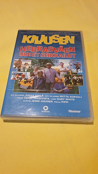 Kiljusen herrasväen uudet seikkailut uusi dvd