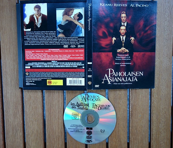 The Devil's Advocate - Paholaisen asianajaja (1997 Al Pacino, Keanu Reeves)