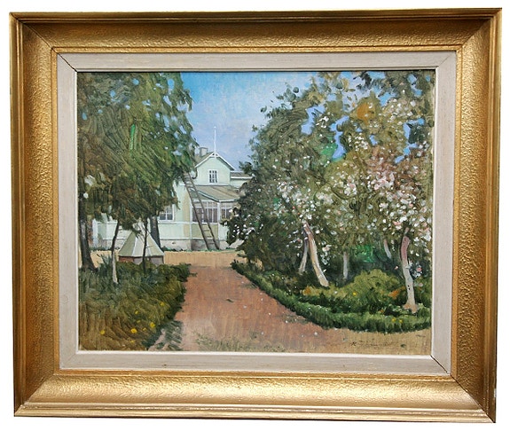 Kalle Rautiainen, öljyvärityö