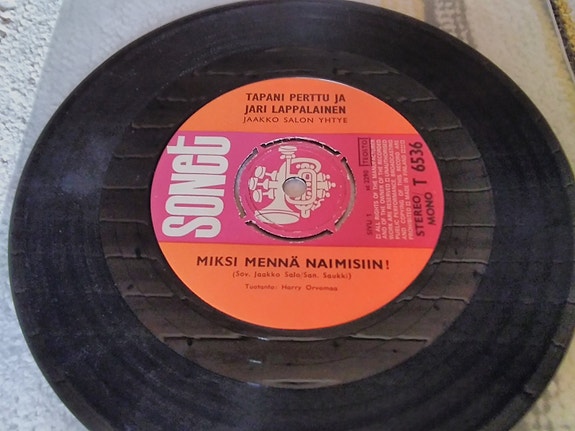 Tapani Perttu ja Jari Lappalainen 7" Single
