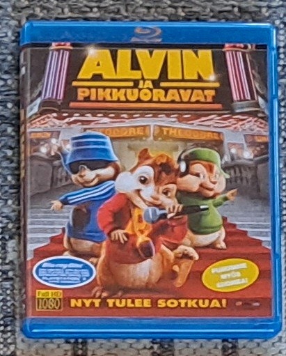 Alvin ja pikkuoravat bluray