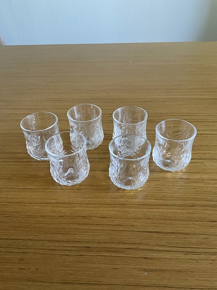 Koivu snapsilasit 6 kpl, Iittala