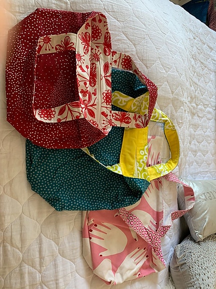 Chrisu-bag handmade in Pori kangaskassi