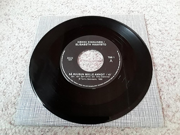 Heikki Kinnunen & Elisabeth Haavisto 7" Single