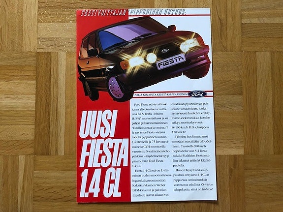 Esite Ford Fiesta mk2 1.4 CL 1987