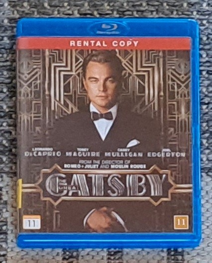 The great gatsby - kultahattu bluray