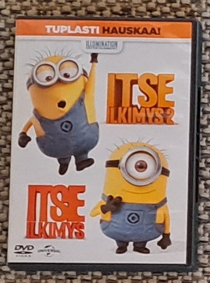 Itse ilkimys 1 ja 2 dvdt