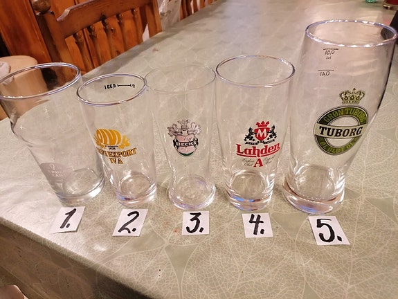 Olut Laseja 4 Kpl
