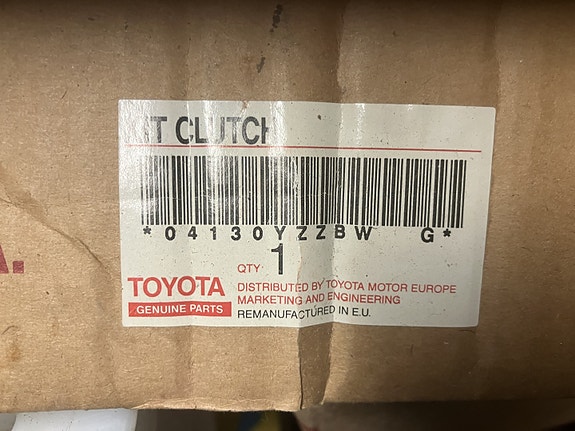 Toyota LiteAce 1.5 5K Kytkinsarja Alkuperäinen 85-