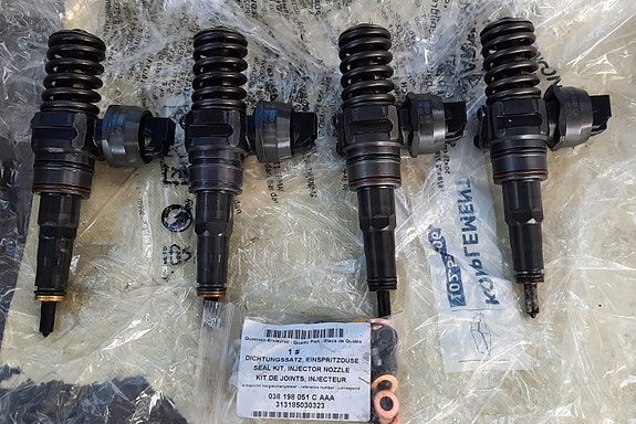 Volksvagen 1.9 diesel 2004 pumppusuuttimet