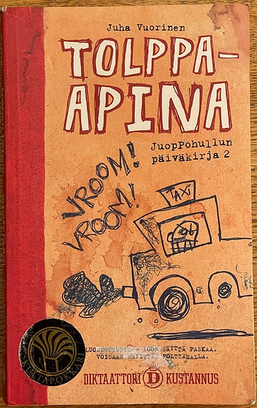 Juoppohullun päiväkirja. osa 2, Tolppa-apina (:.)