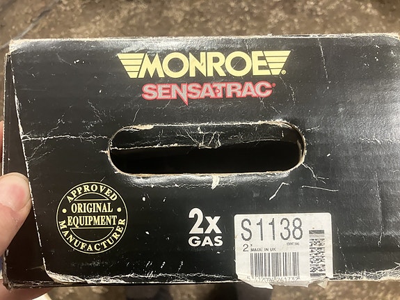 Honda Accord CB/CC/CE Takaiskarit Monroe 90-99