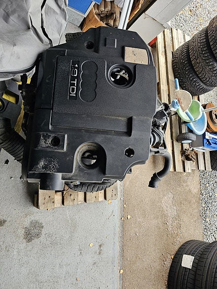 Audi A4 1.9TDI BRB moottori
